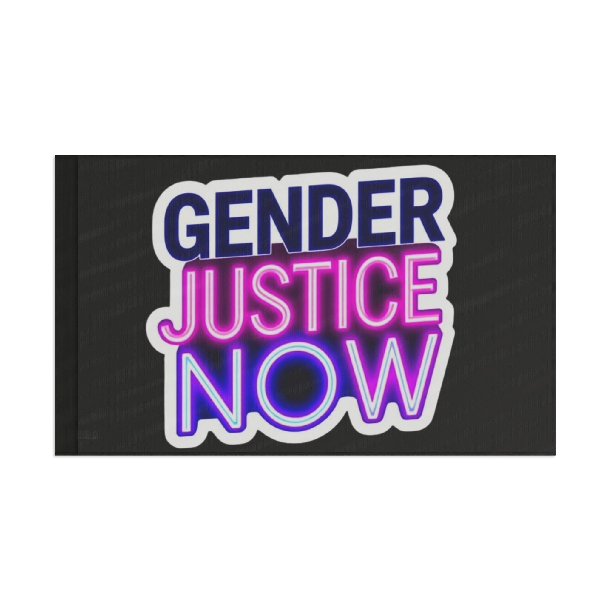 Gender Justice Now - Protest Flag