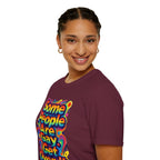 Some People Are Gay Get Over It T-Shirt — Rainbow Pride Statement Tee