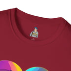 Rainbow Skeleton Love is Deeper Than Skin T-Shirt | Unisex Casual Tee