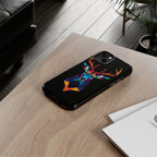 Colorful Fractal Deer Art Design Tough Case For Android & iPhone