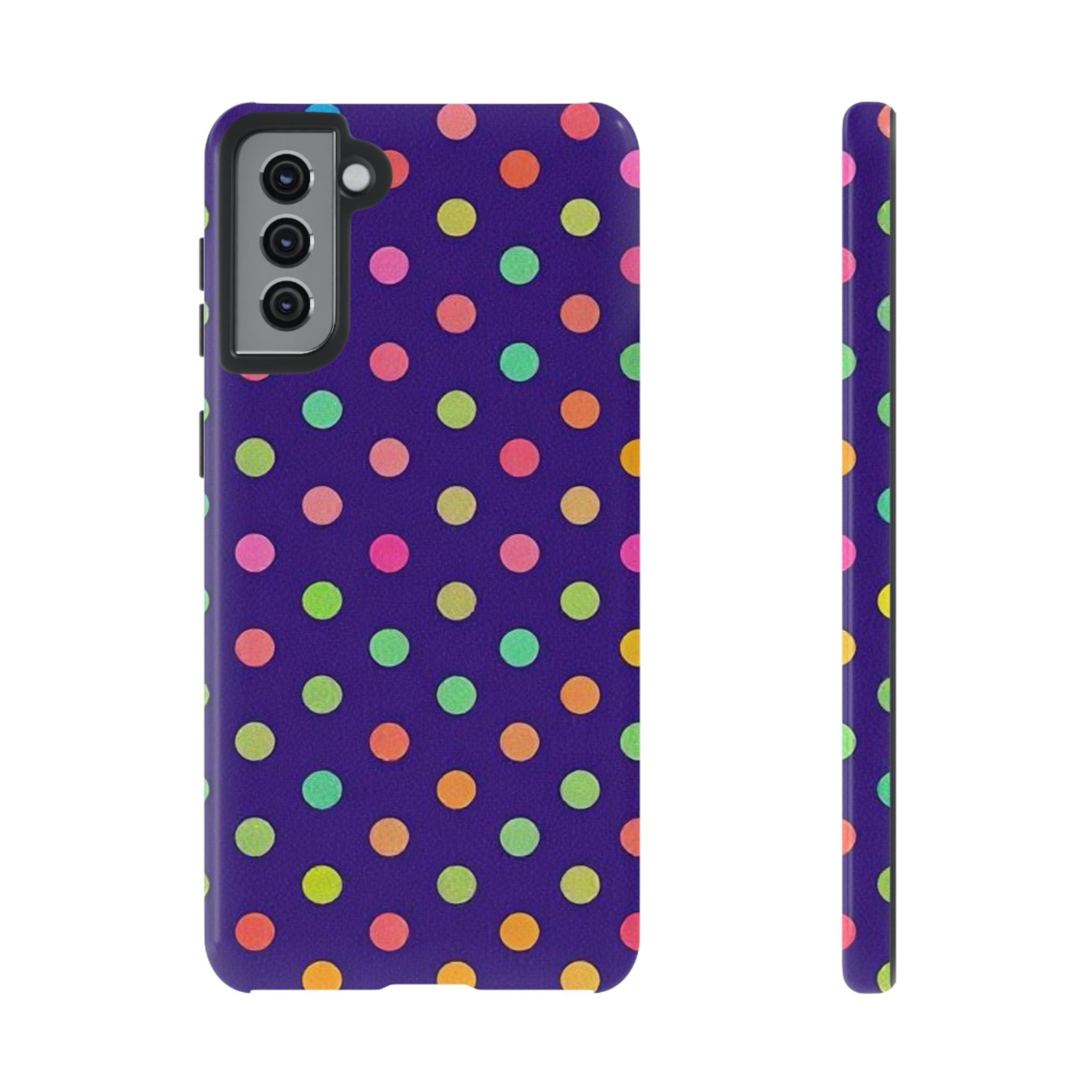 Colorful Polka-Dot Tough Case for Android