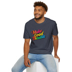 Make Good Trouble' Rainbow T-Shirt