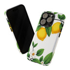 Lemon Blossom Tough Phone Case for iPhone