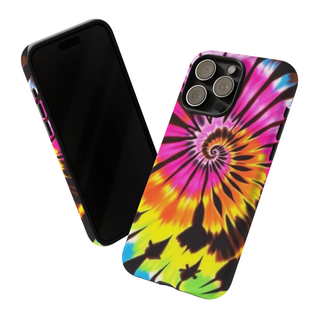 Tie-Dye Spiral Phone Case for iPhone