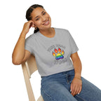 Free Bear Hugs Rainbow Paw T-Shirt