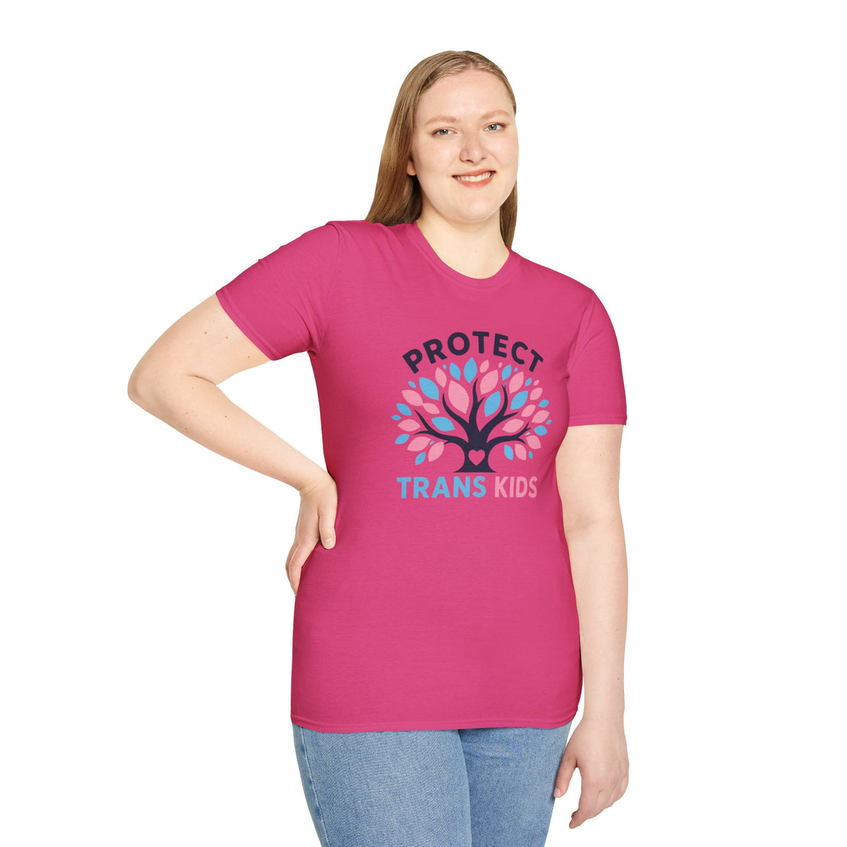 Protect Trans Kids Pride Tree Las Vegas T-Shirt