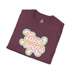 Love Wins Unisex Softstyle T-Shirt - Positive Vibes for Pride and Everyday Wear