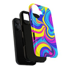 Psychedelic Swirl Tough Phone Case for iPhone