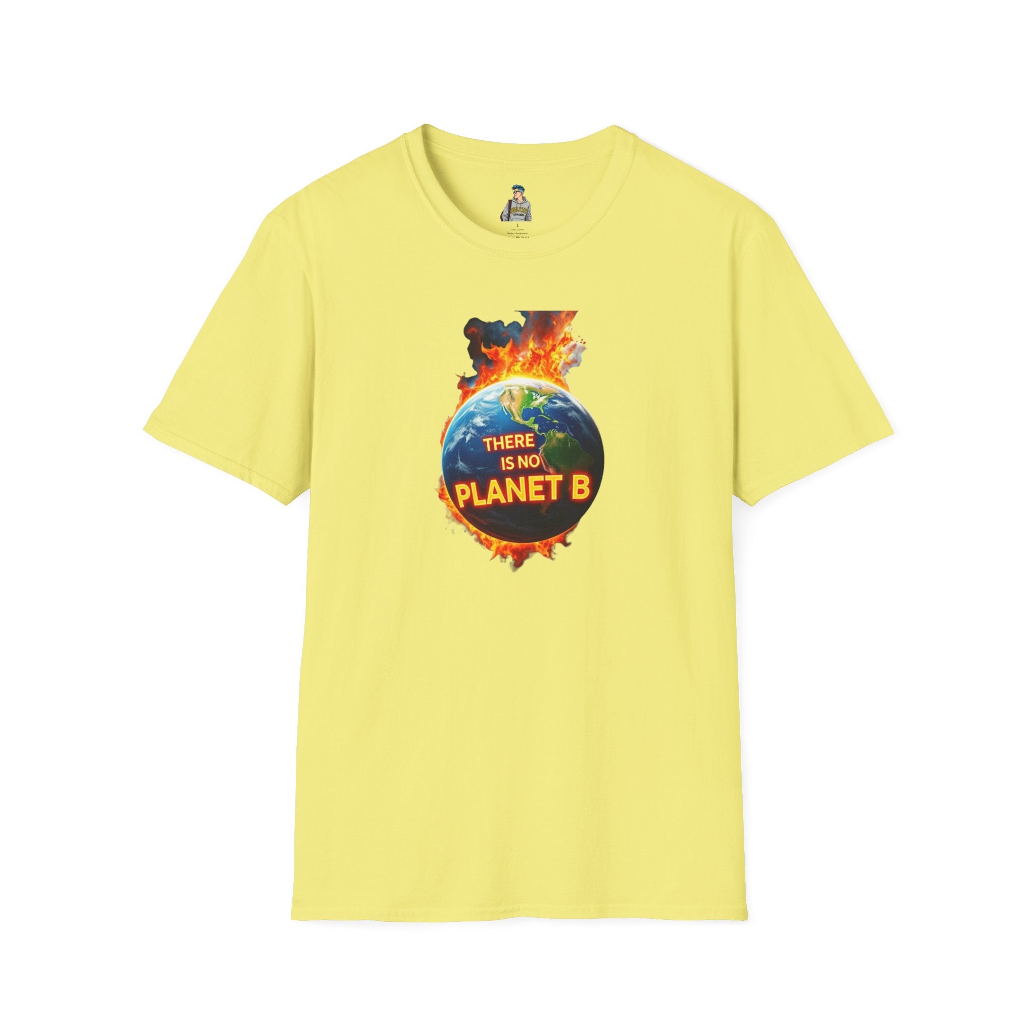 Unisex Softstyle T-Shirt - There is No Planet B Eco-Friendly Tee