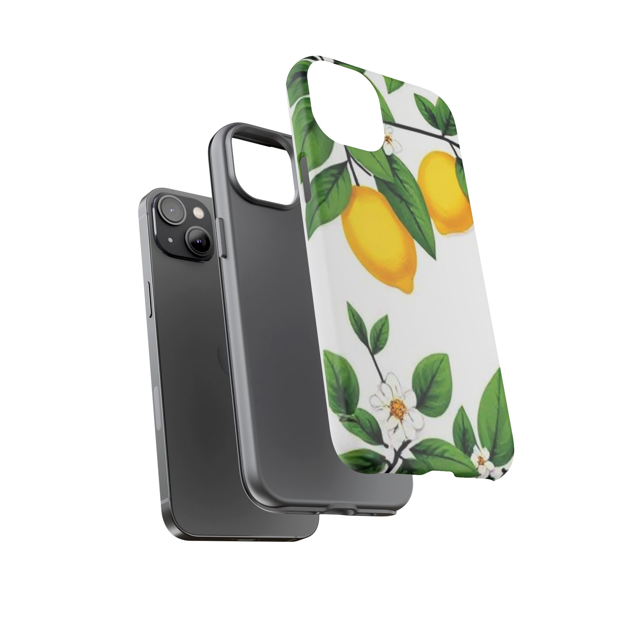 Lemon Blossom Tough Phone Case for iPhone