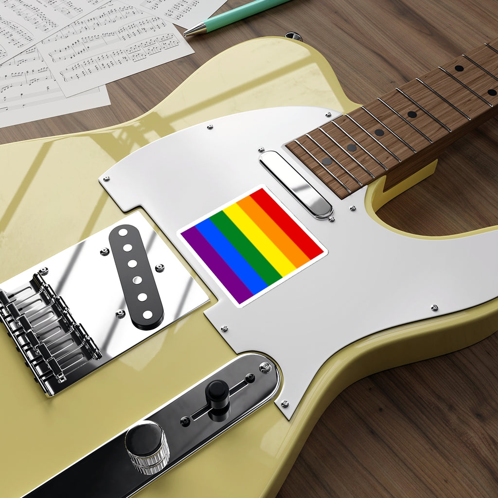 Die-Cut Stickers - Rainbow Flag