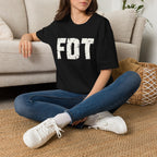 FDT Political Protest Distressed Graphic T-Shirt