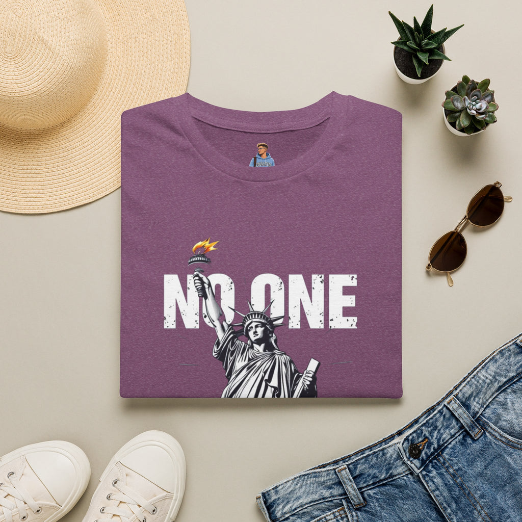 No One Is Illegal Graphic T-shirt