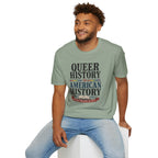 Queer History Is American — Graphic T-Shirt
