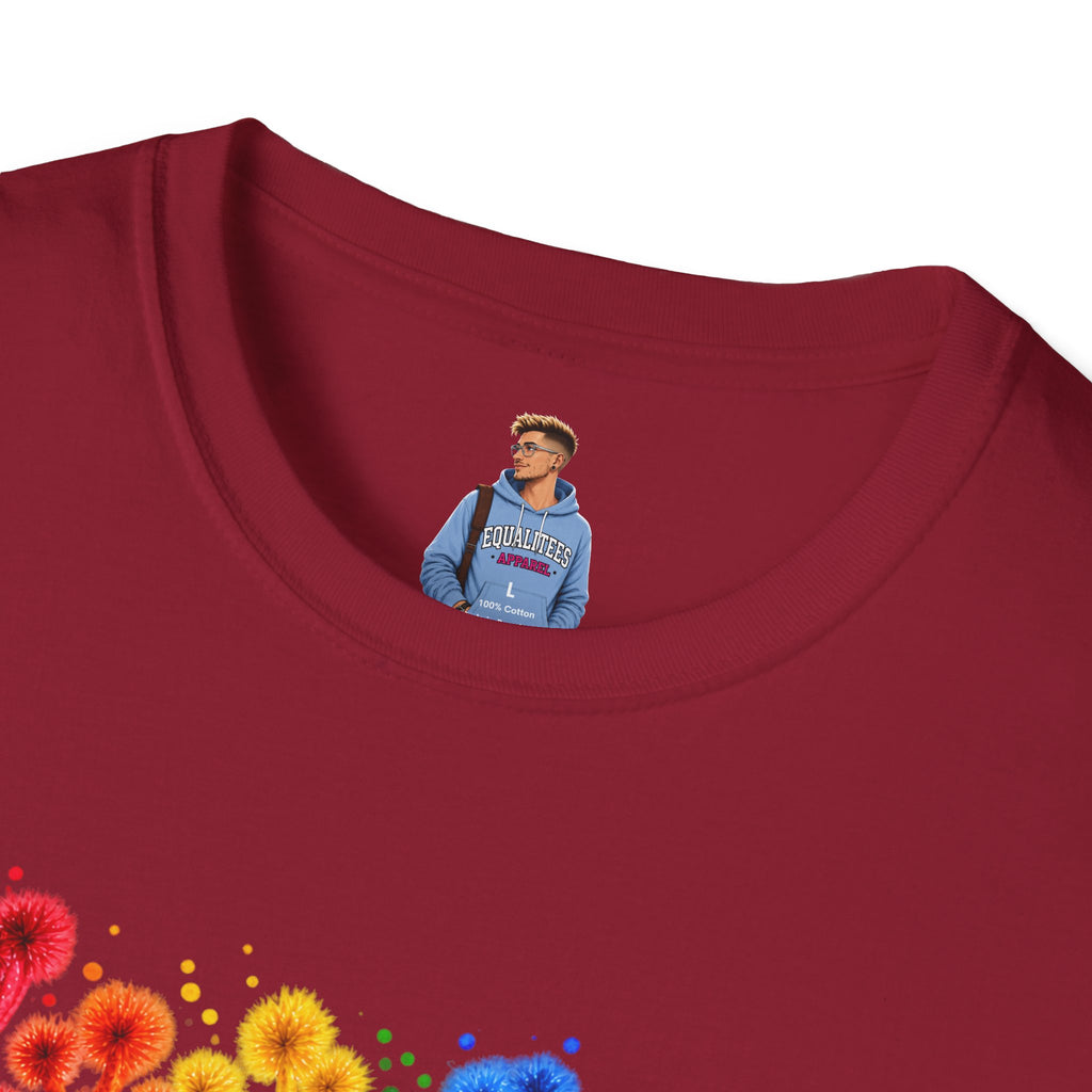 Pride Tree Las Vegas White Text T-shirt