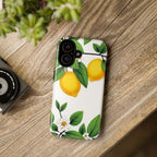 Lemon Blossom Tough Phone Case for iPhone