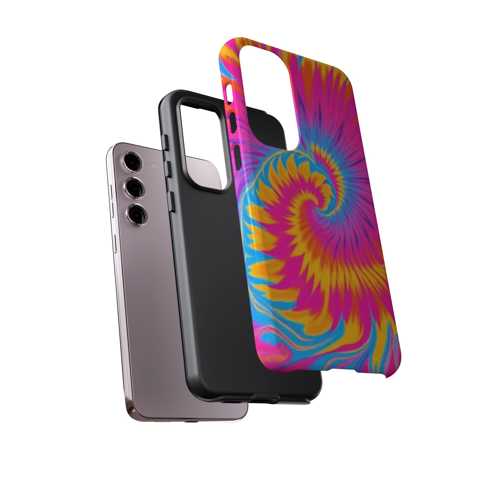 Vibrant Tie-Dye Swirl Tough for Android