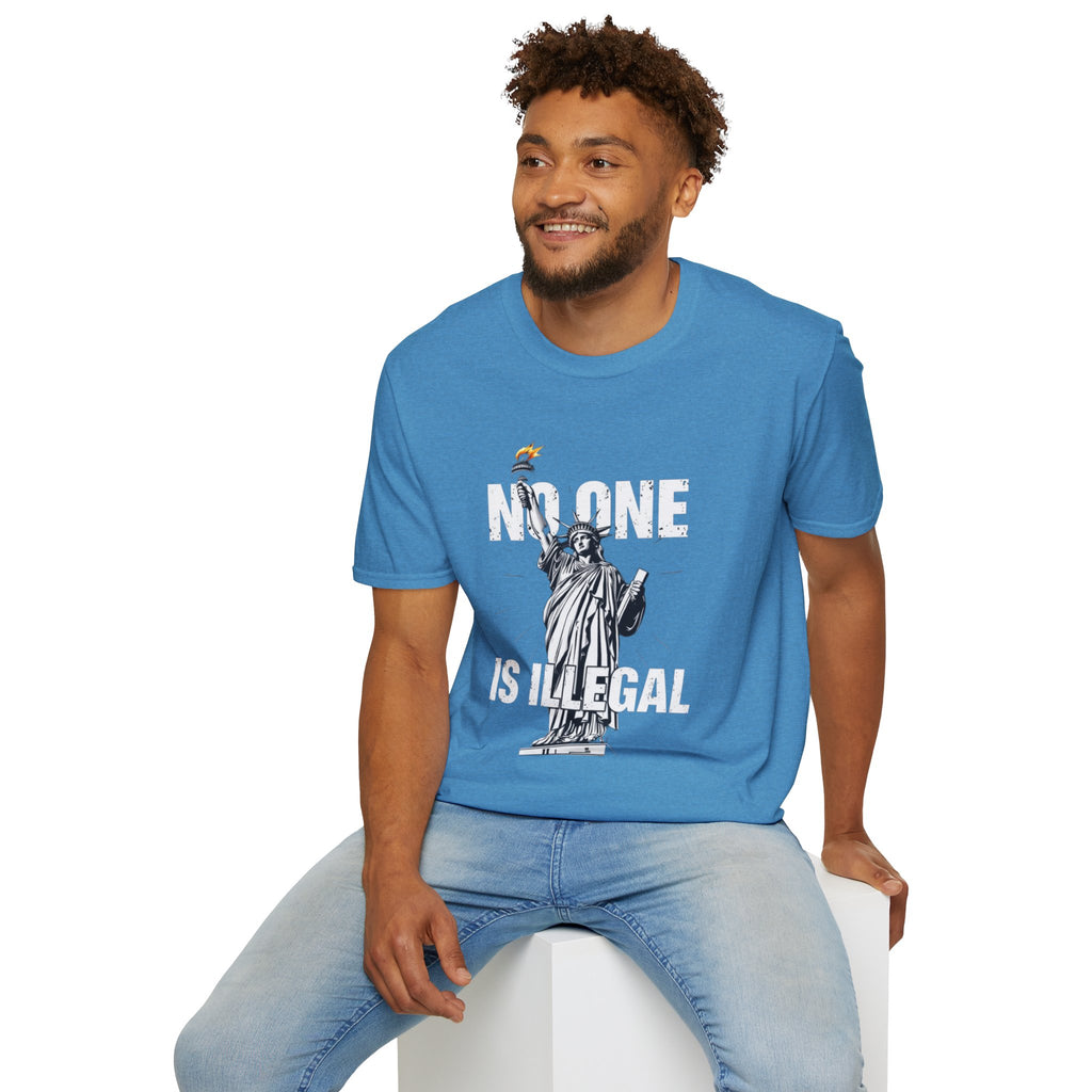 No One Is Illegal Graphic T-shirt