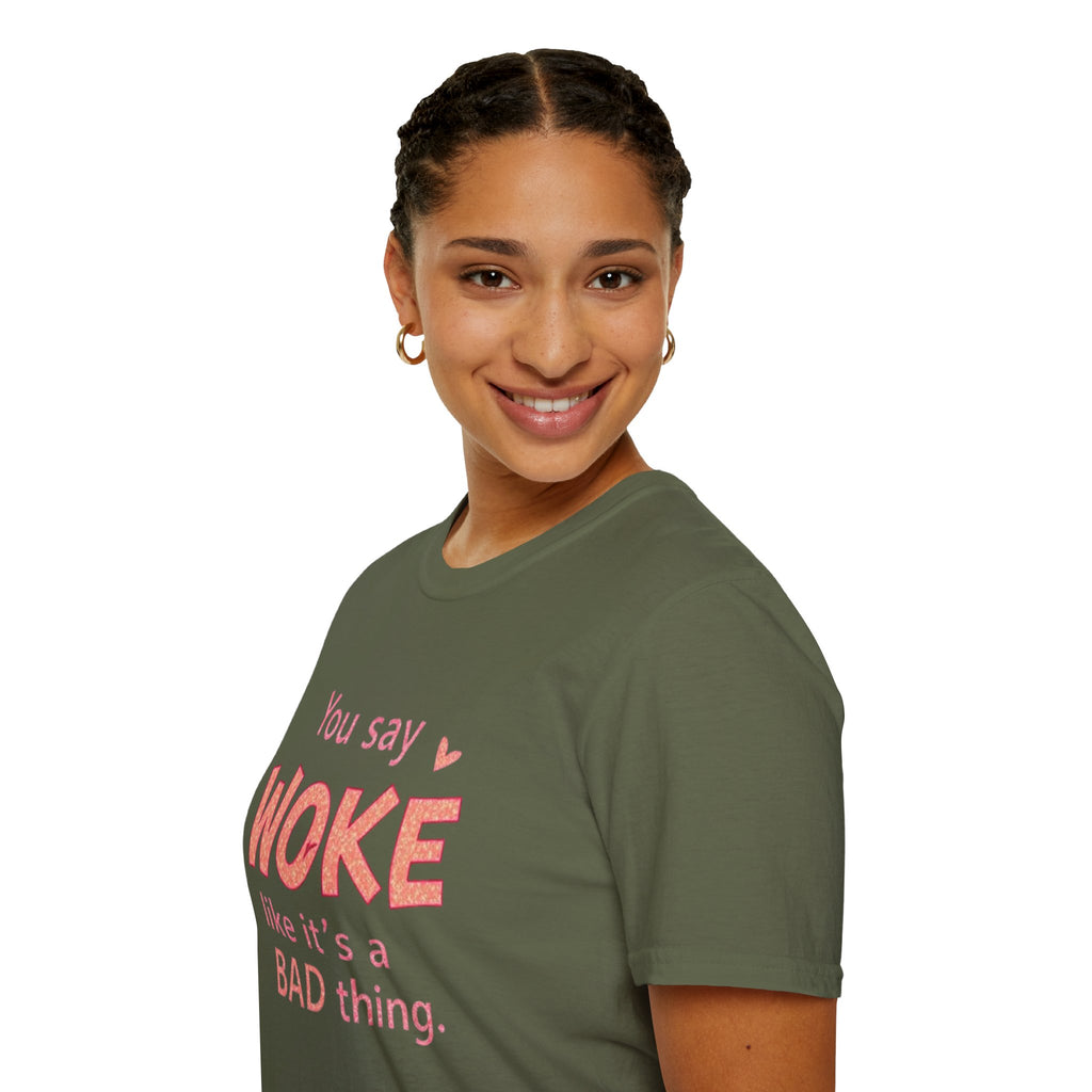 Woke is Empathy T-Shirt - Bold Statement Tee for Everyday Activists
