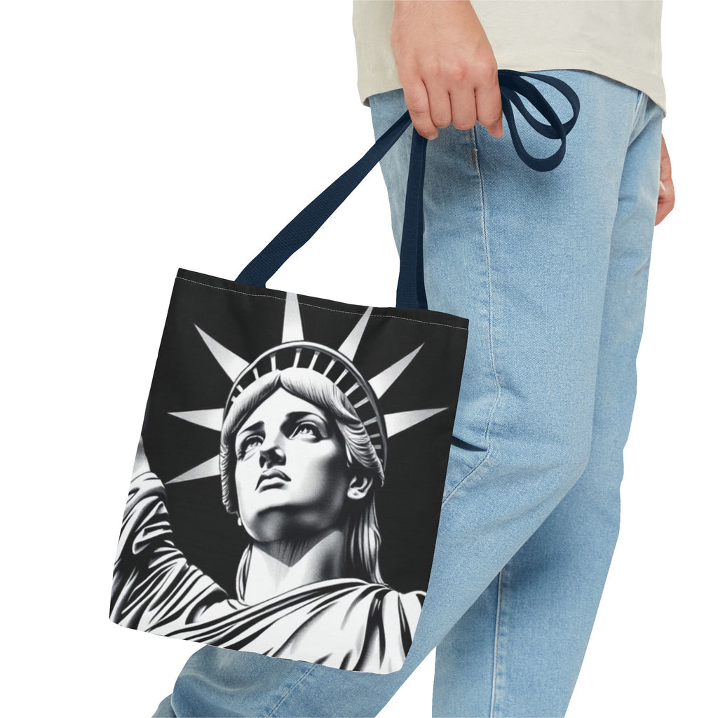 Lady Liberty Sketch Tote Bag