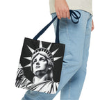 Lady Liberty Sketch Tote Bag