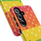 Rainbow Polka-Dot Tough Case for Android