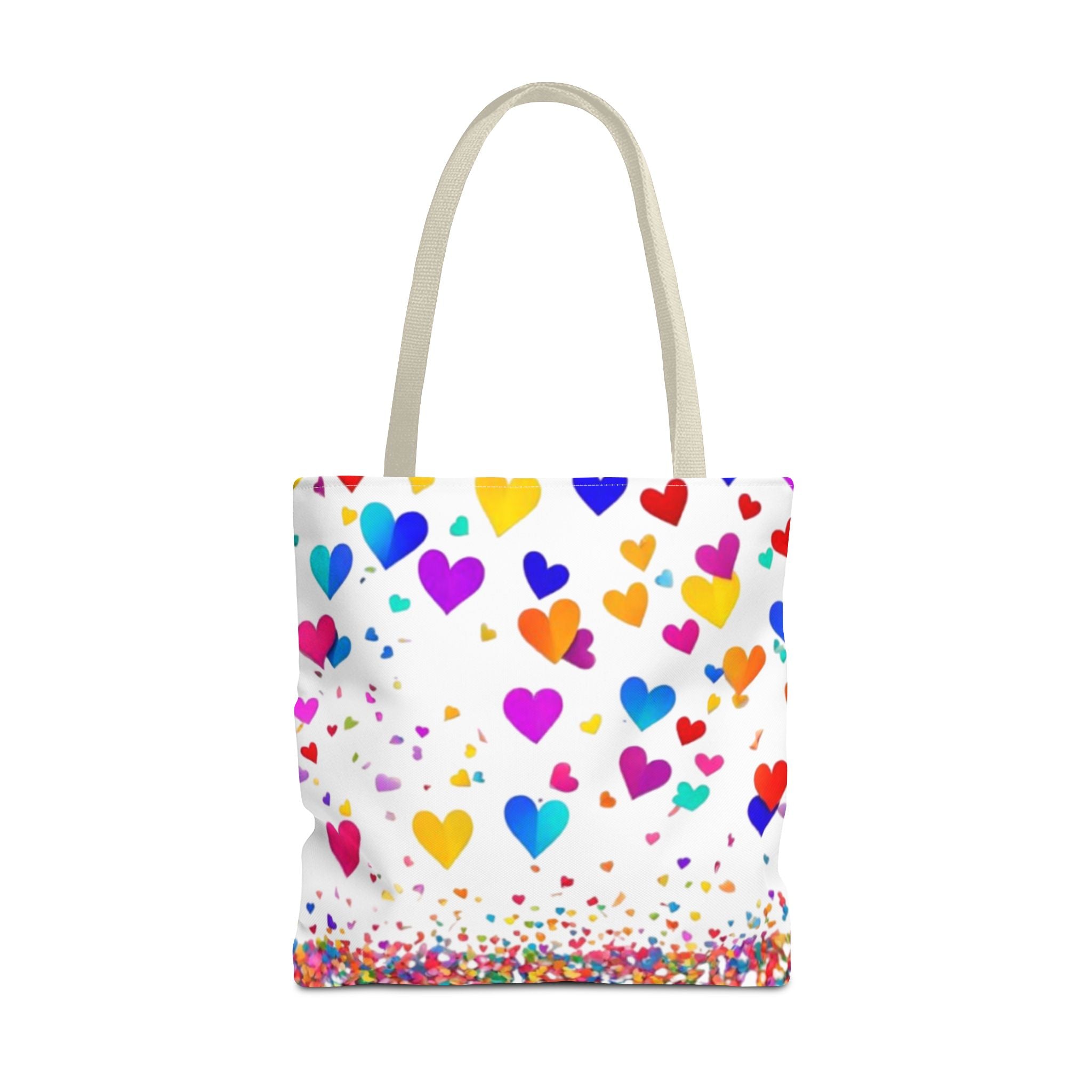 Falling Hearts Tote Bag