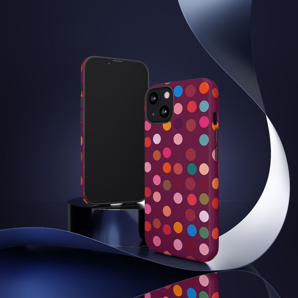 Polka Dot Tough Case for iPhone
