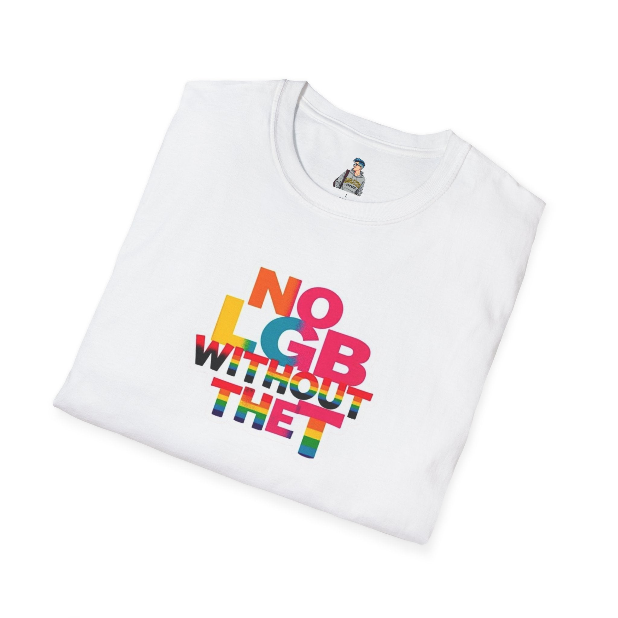 Unisex Softstyle T-Shirt - Trans Visibility No LGB Without the T Statement Tee