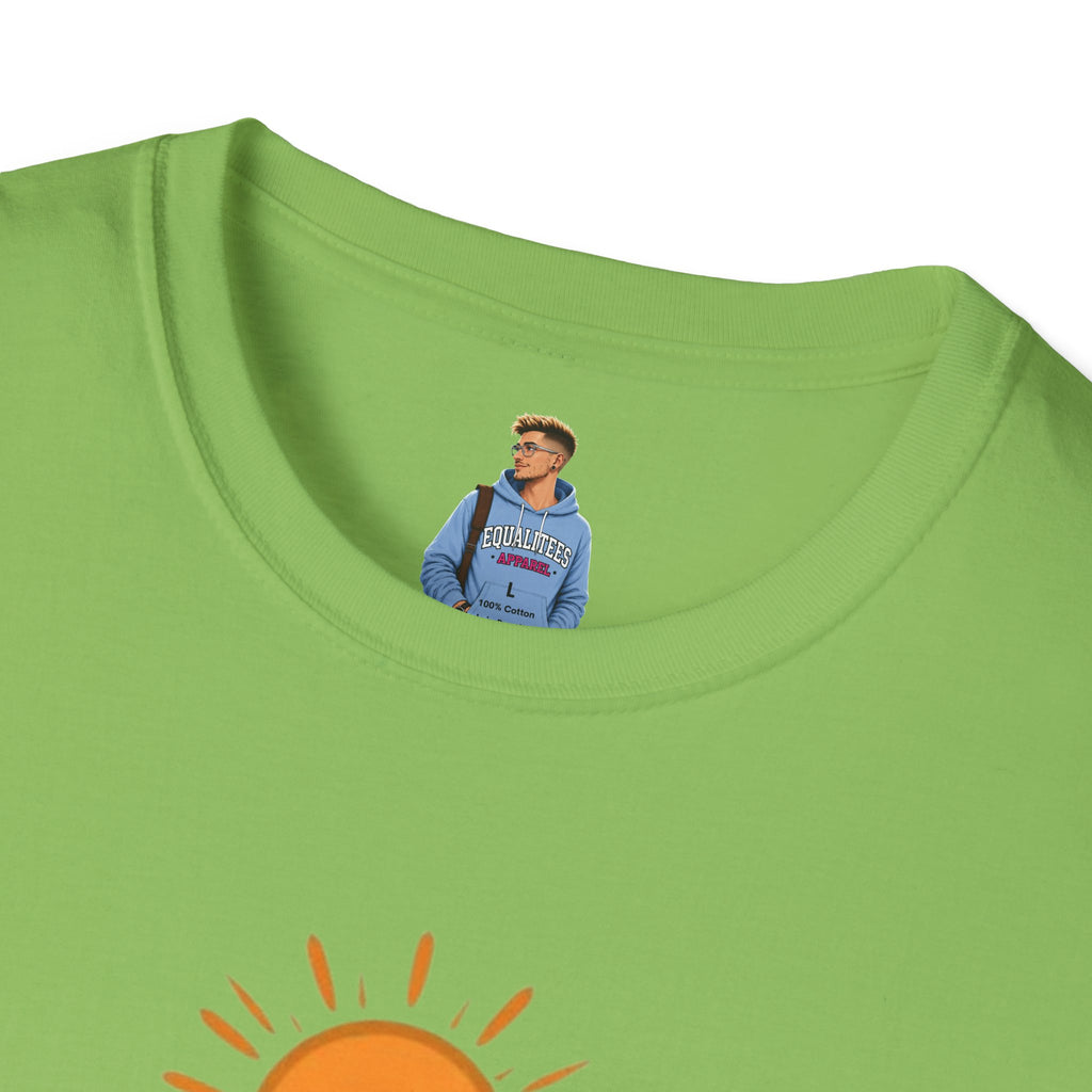 Mountain Scene Unisex Softstyle T-shirt