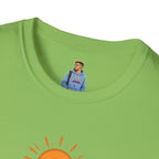 Mountain Scene Unisex Softstyle T-shirt