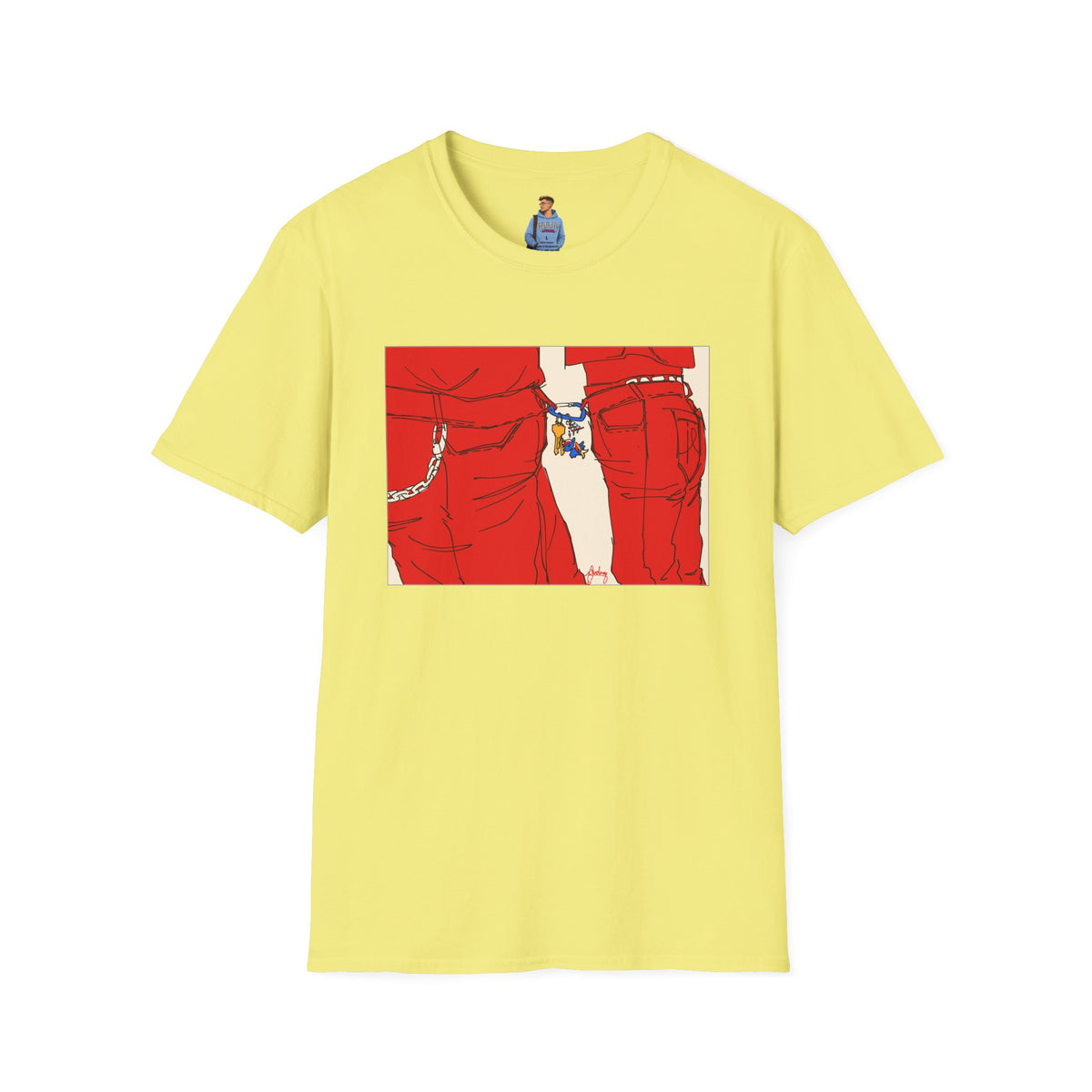 Red Jeans by Audrey Pride Tree Las Vegas T-Shirt