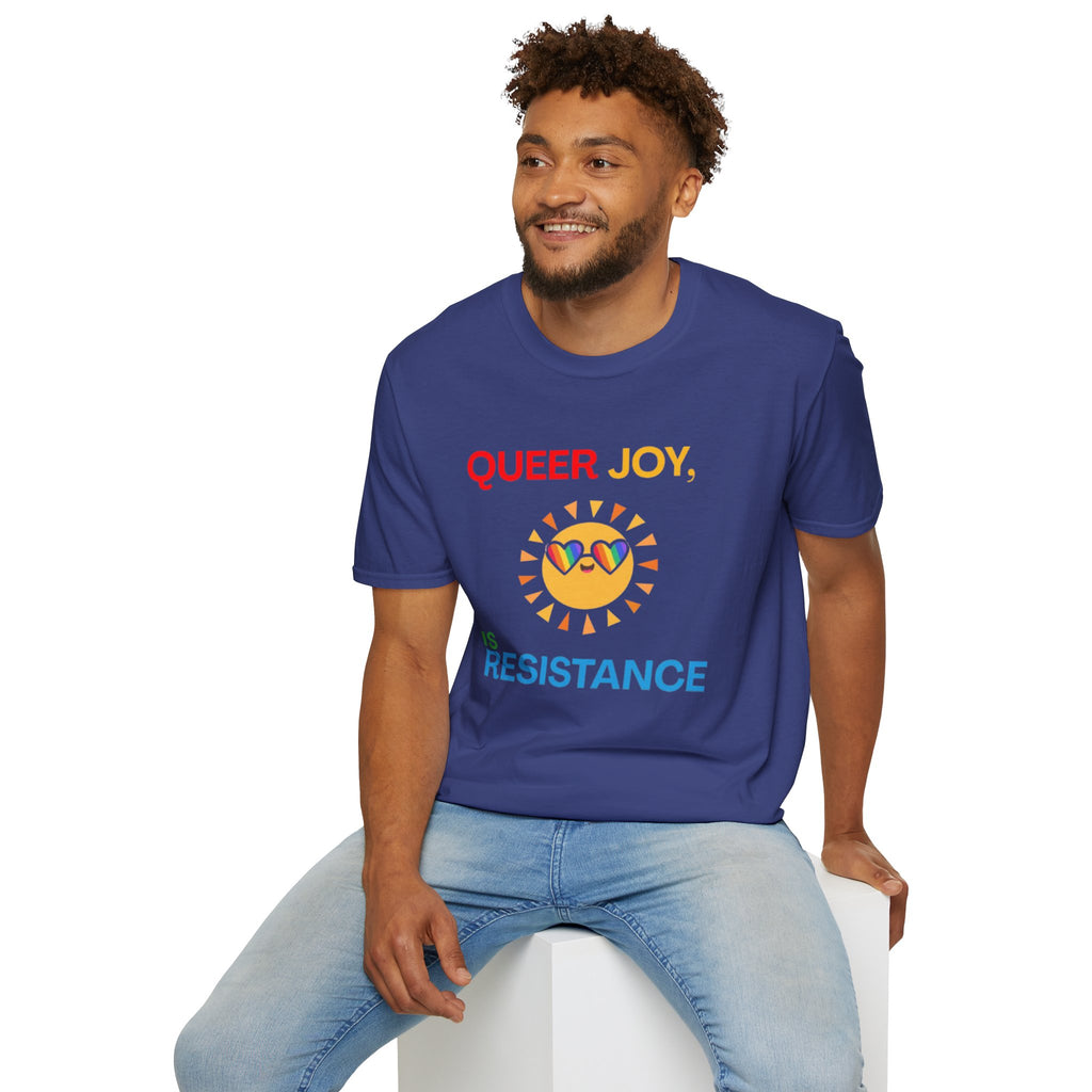 Queer Joy Is Resistance Pride Tree Las Vegas T-Shirt