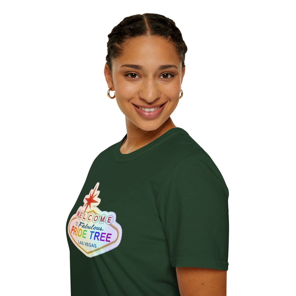 Welcome to Fabulous Pride Tree Las Vegas T-Shirt