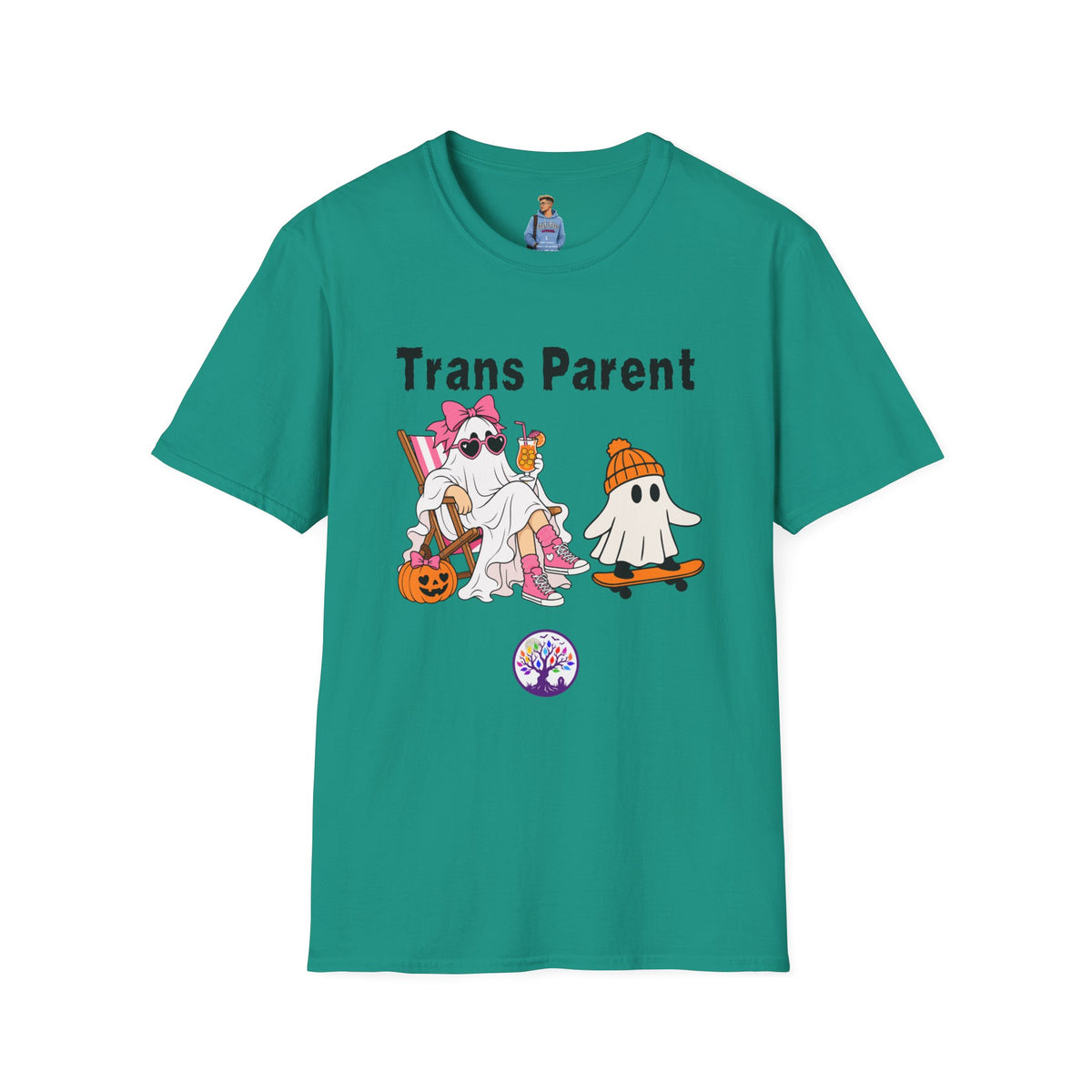 Trans Parent 3 Halloween Pride Tree Las Vegas T-Shirt
