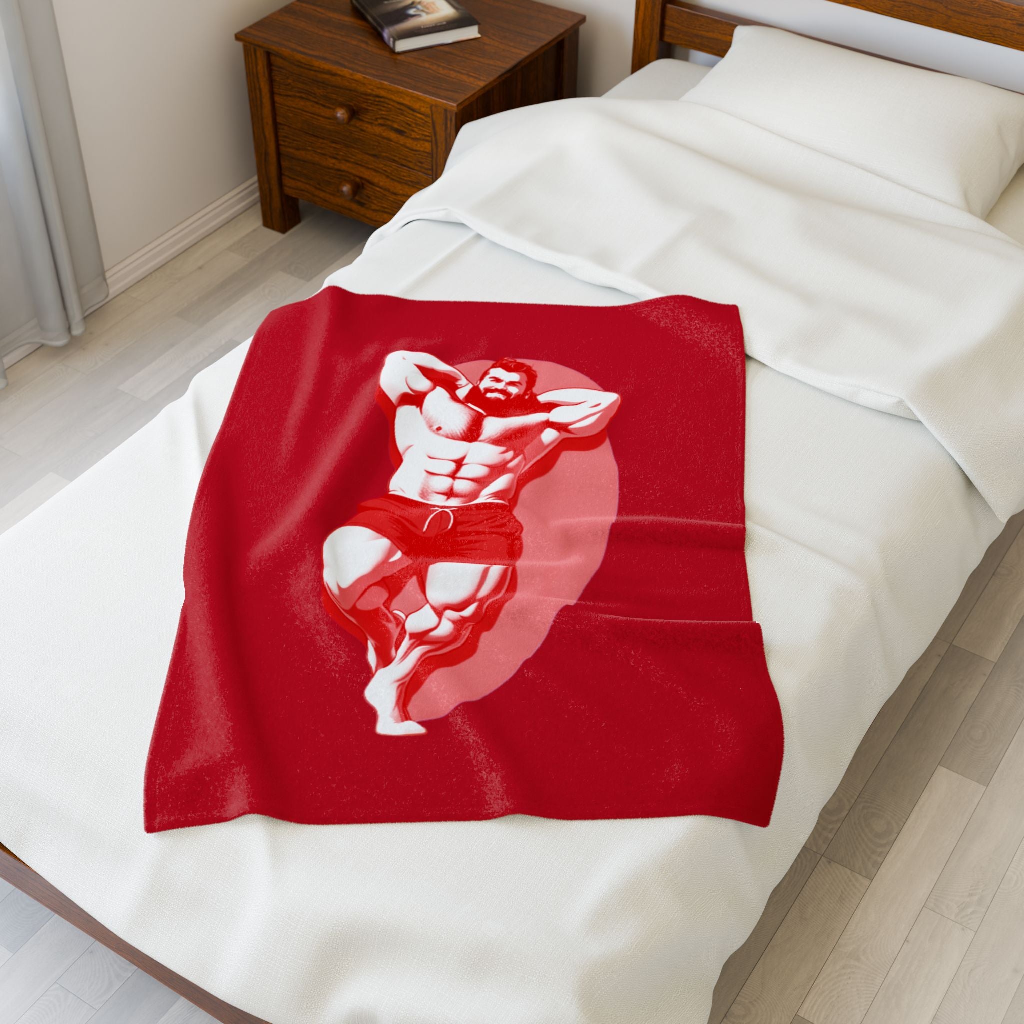 Cuddle Bear Velveteen Plush Blanket – For Comfort and Warmth