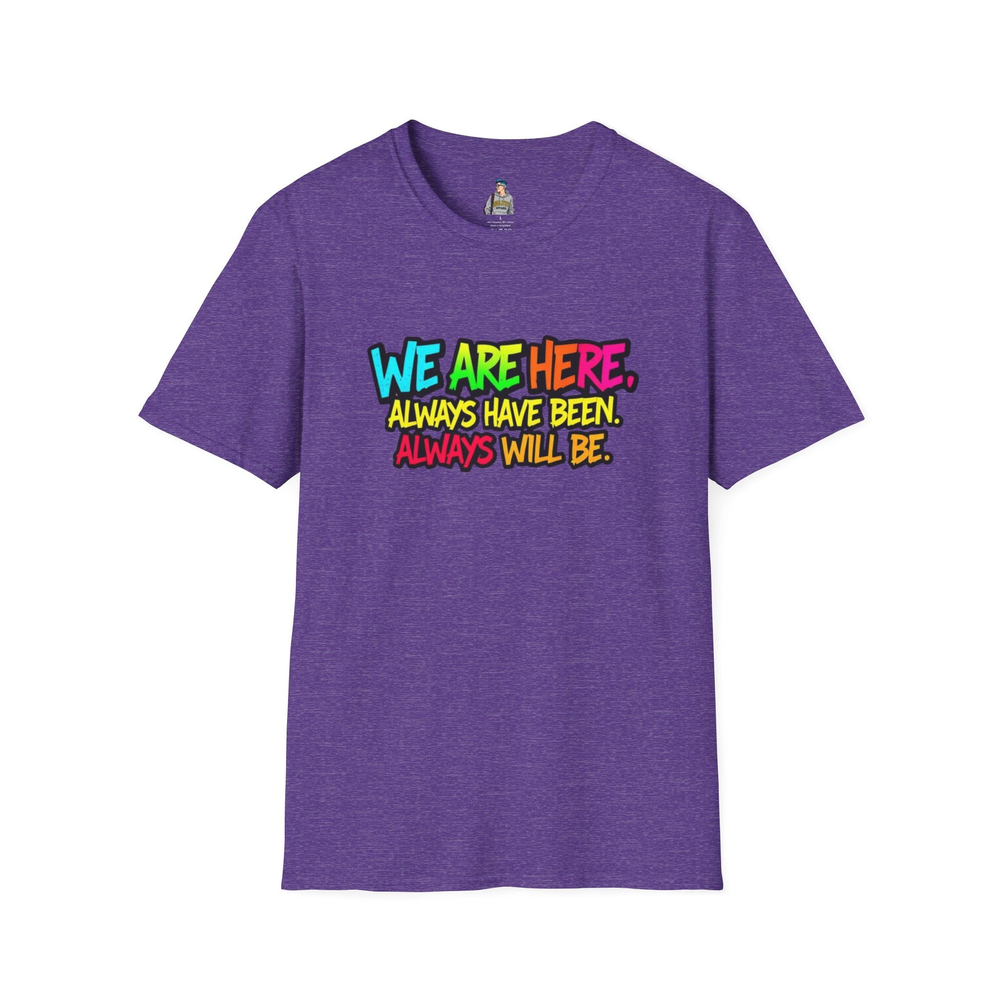 We are WHO We Are Just Leave Us tf Alone Pride Tee
