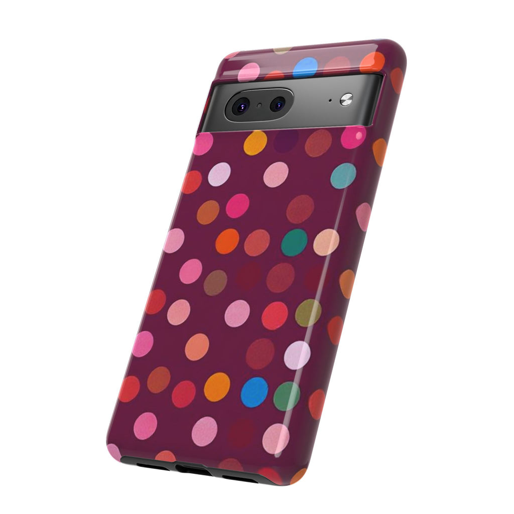 Polka-Dot Colorful Tough Case for Android