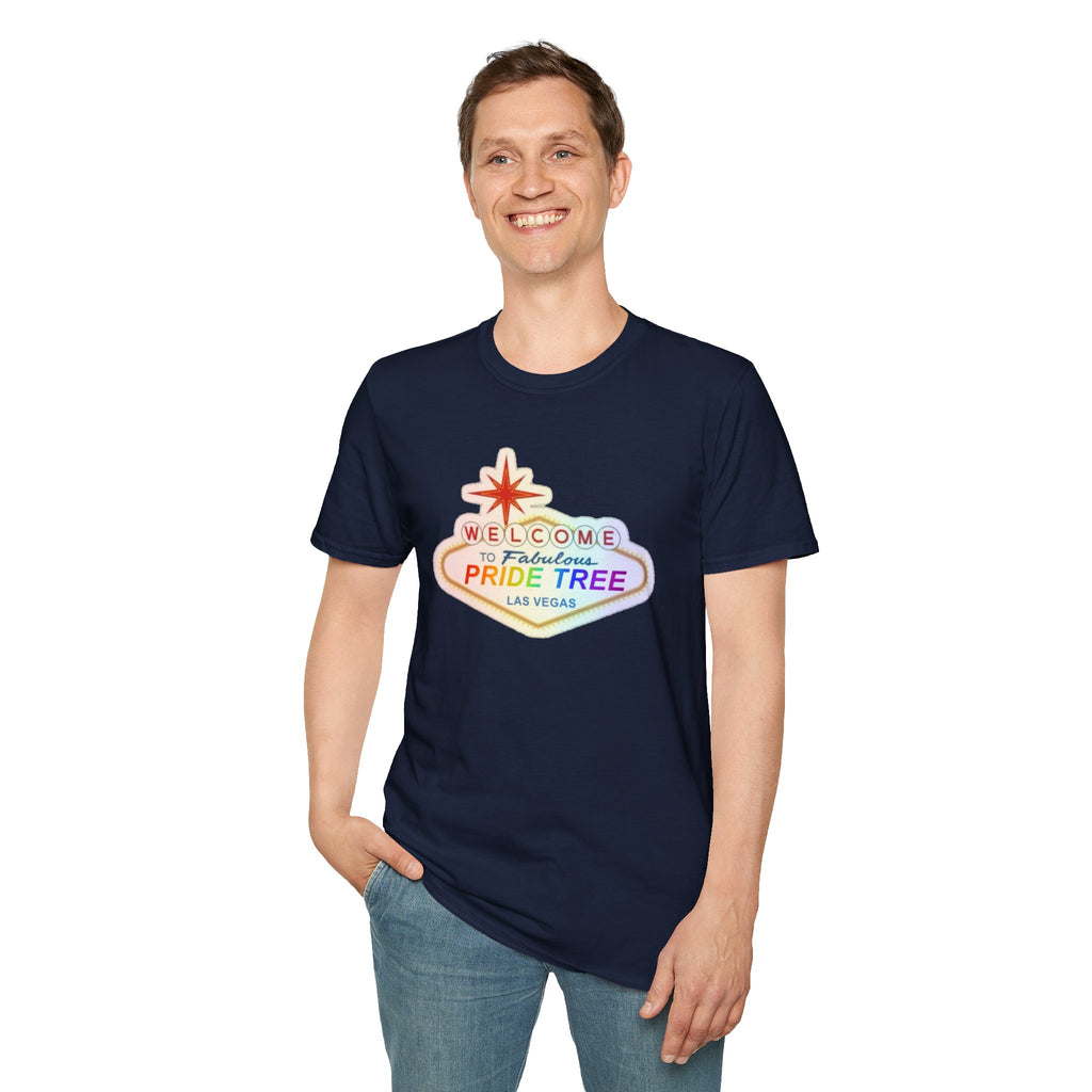 Welcome to Fabulous Pride Tree Las Vegas T-Shirt