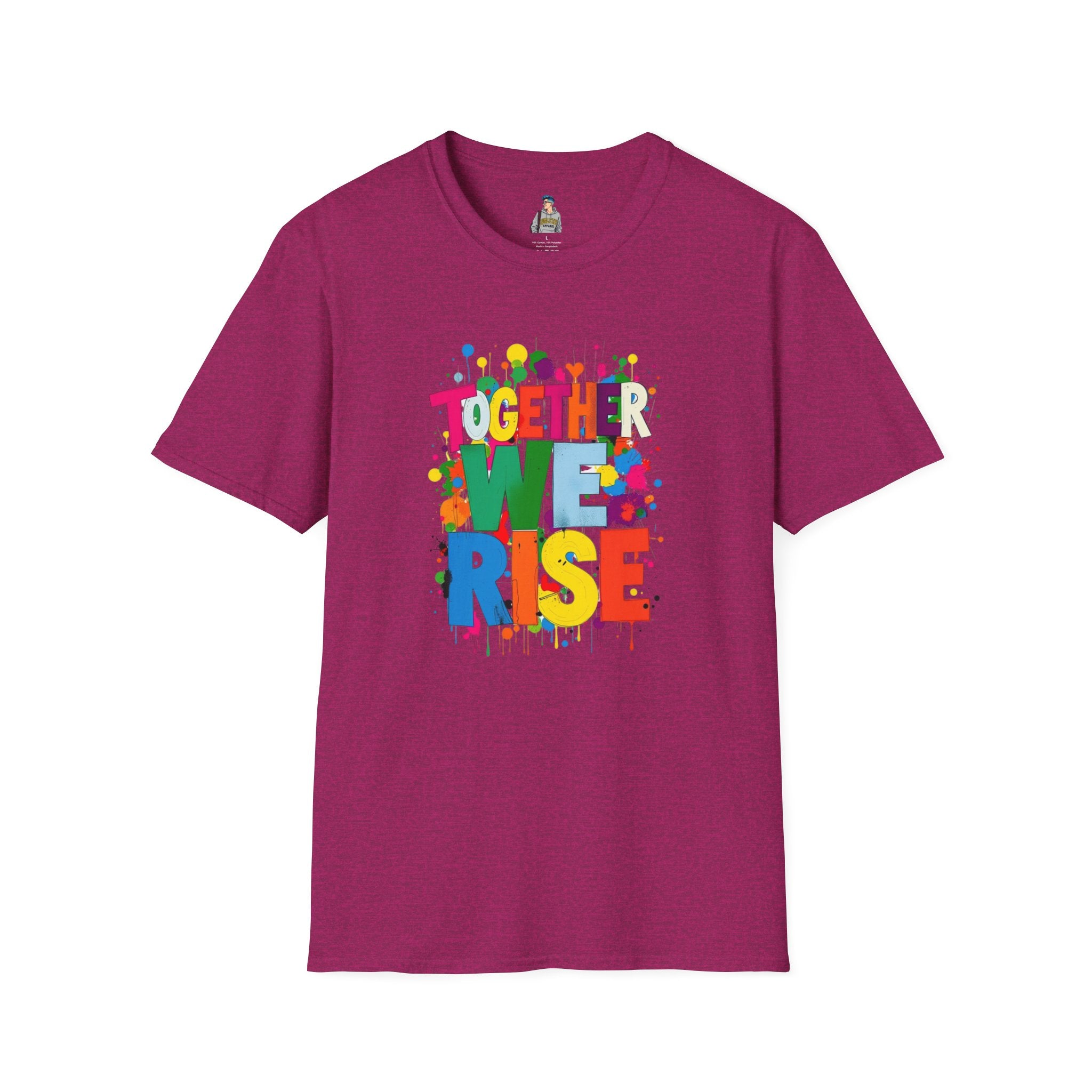 Together We Rise Unisex Softstyle T-Shirt