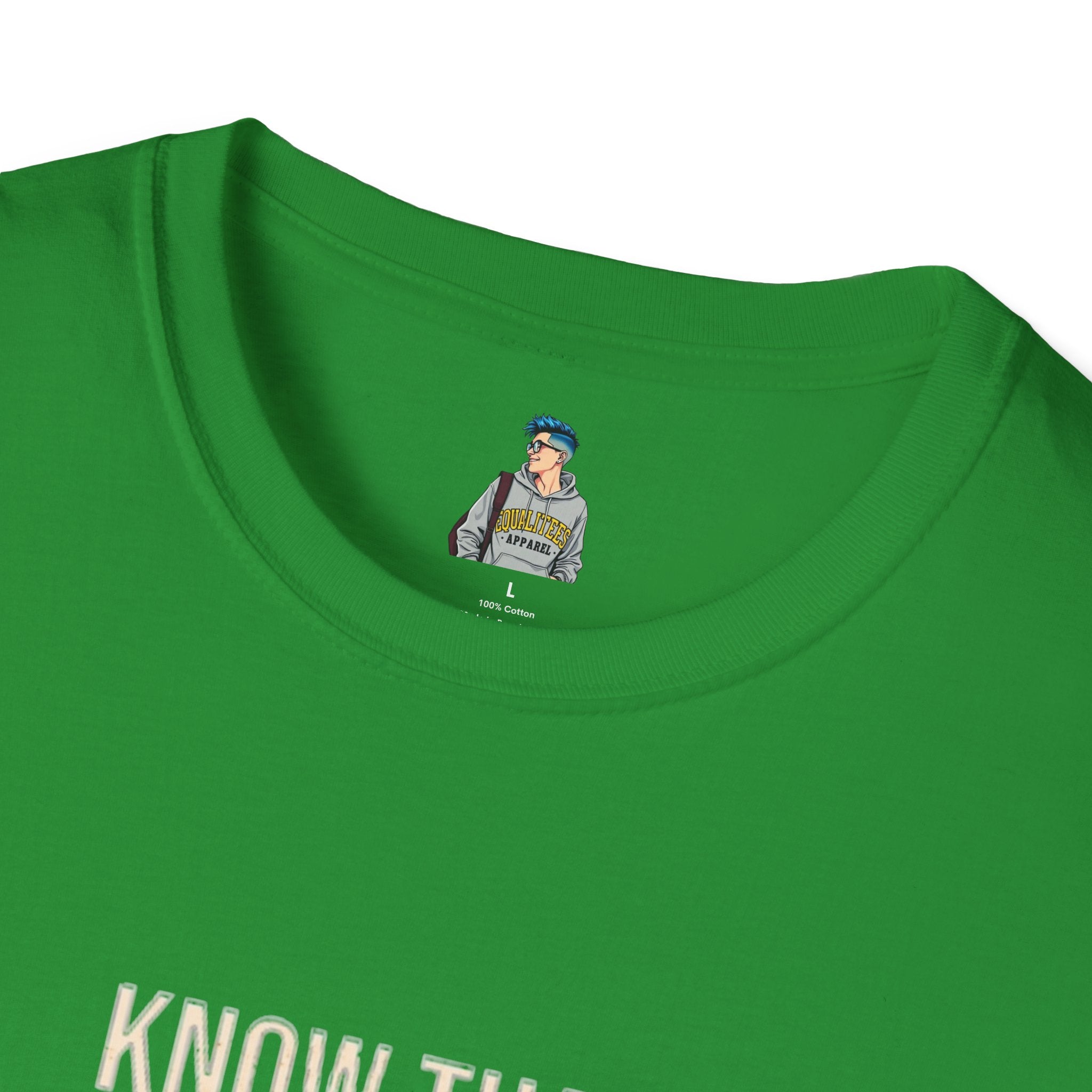 Safety Pin Know That You Are Loved Inspirational Tee Unisex Softstyle T-Shirt