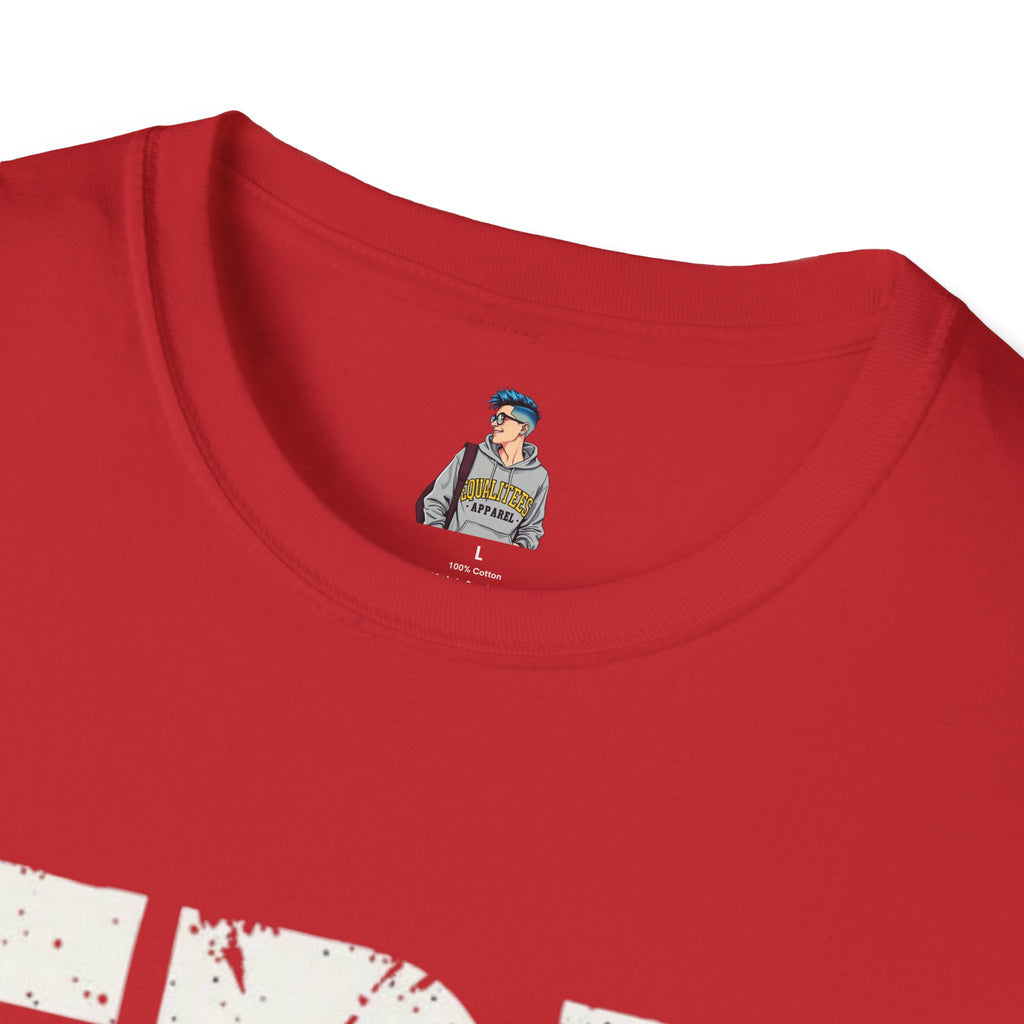 FDT Distressed Graphic T‑Shirt — Bold Statement Tee