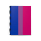 Bisexual Pride Spiral Notebook - Ruled Lines for Creative Minds
