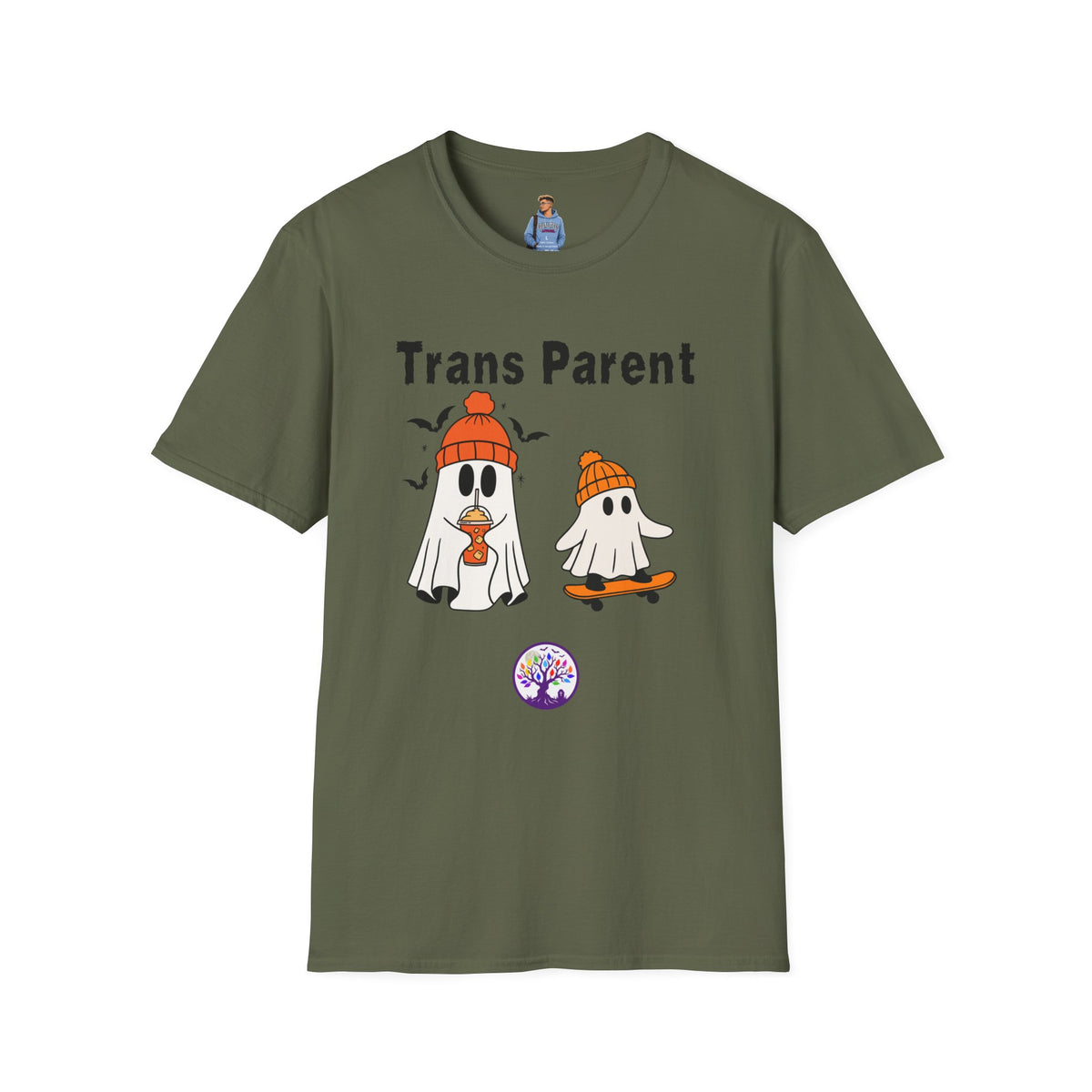 Trans Parent 7 Halloween Pride Tree Las Vegas T-Shirt