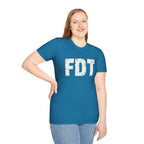 FDT Political Protest Distressed Graphic T-Shirt