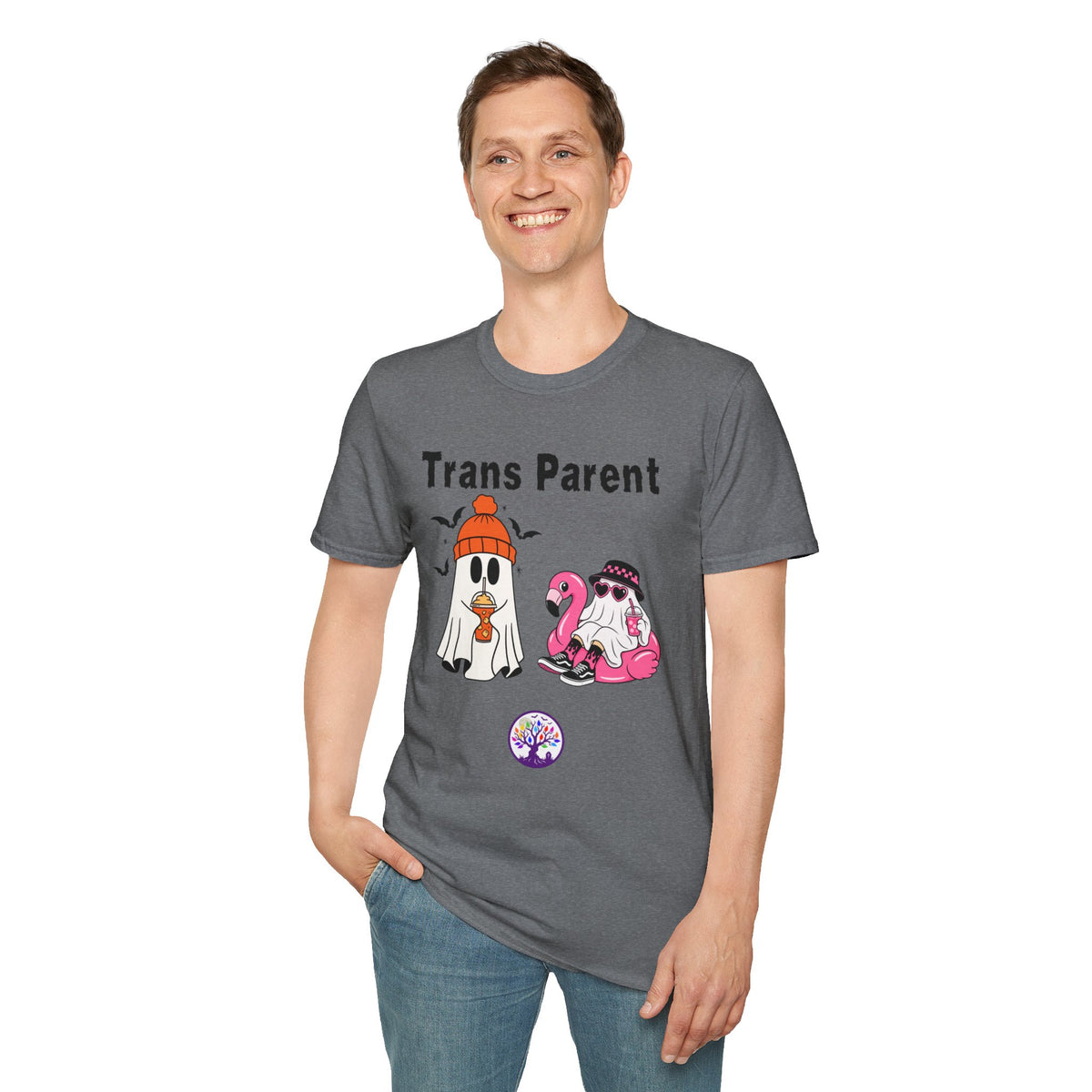 Trans Parent 6 Halloween Pride Tree Las Vegas T-Shirt