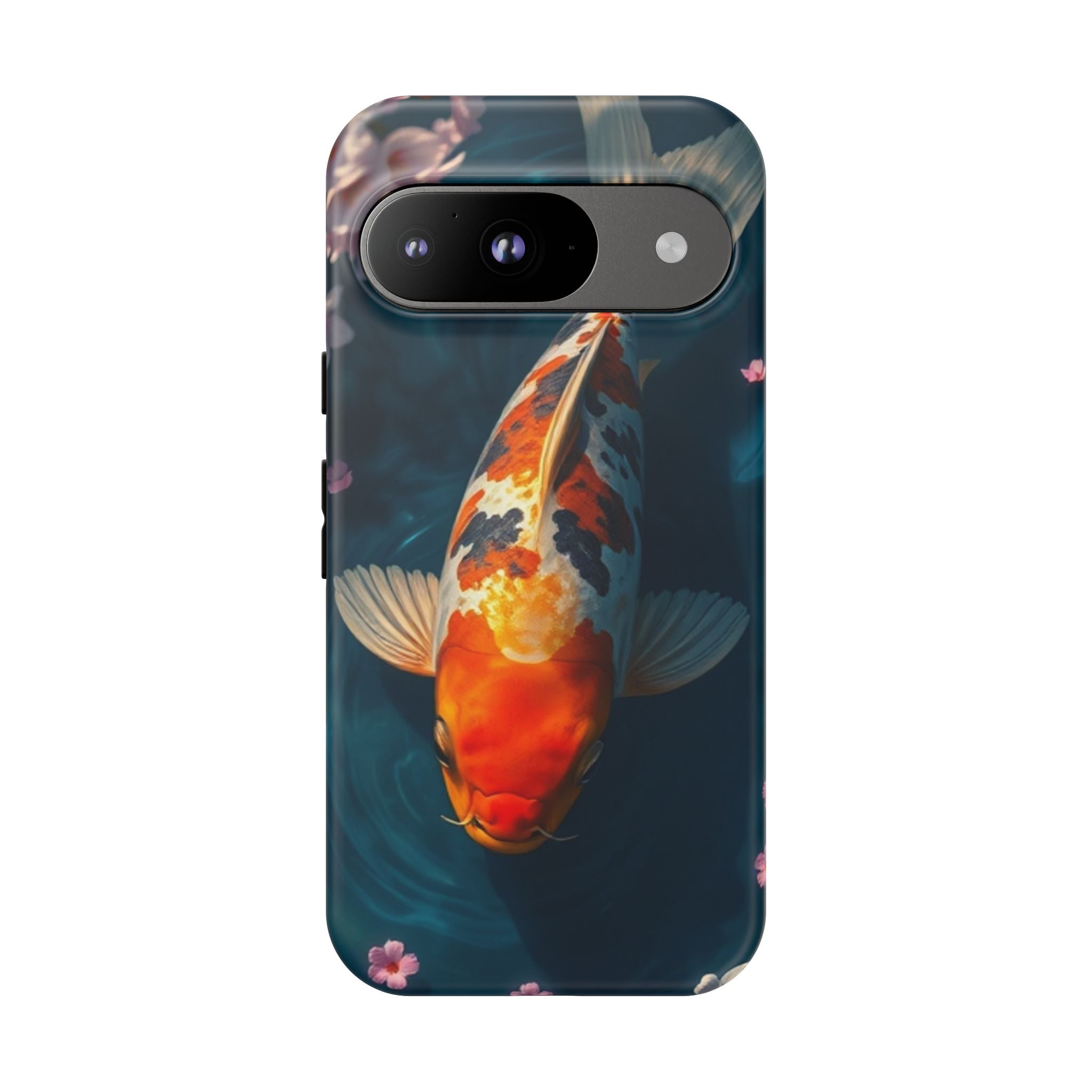 Peaceful Koi Cherry Blossom Tough Cases For Android & iPhone