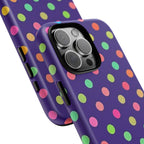 Colorful Polka-Dot Tough Case for iPhone