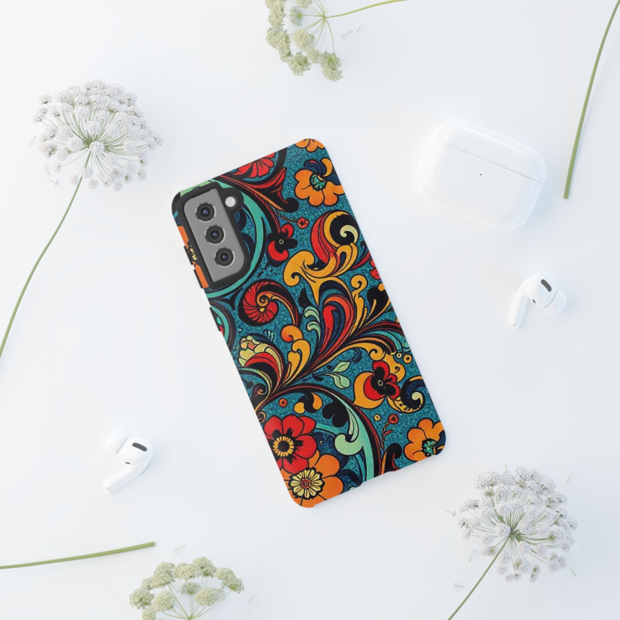 Floral Paisley Tough Case for Android