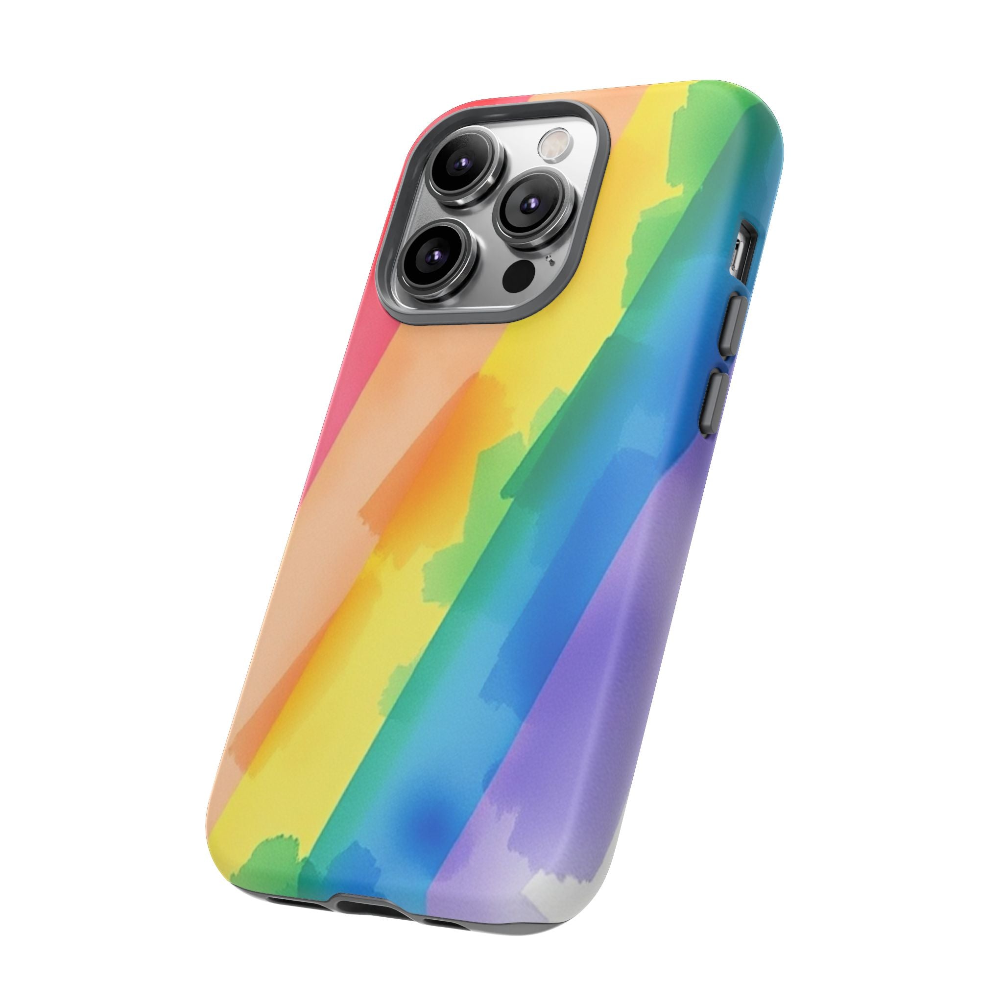 Rainbow Watercolor Art Tough Cases For Android & iPhone